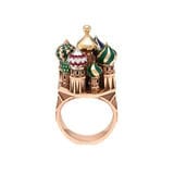 Bague 53 PHILIPPE TOURNAIRE - Collection architecture, bague modèle Moscou 58 Facettes 123577.01