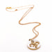 Rose Gold and Diamond Necklace Necklace 58 Facettes D360910FV