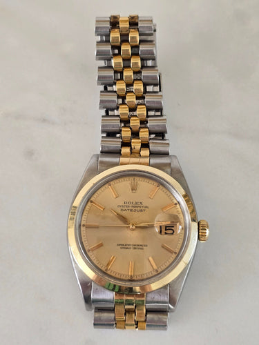 Montre ROLEX - Montre Oyster Perpetual Datejust vintage 58 Facettes