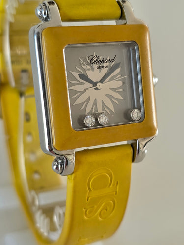 Montre Chopard - Montre Be Happy Sport Diamonds 58 Facettes