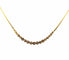 Collier Collier ras du cou en or jaune et diamants 58 Facettes