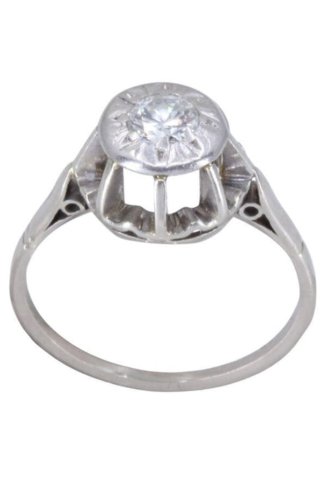 SOLITAIRE ANCIEN DIAMANT 0.25 CARAT 58 Facettes 096001