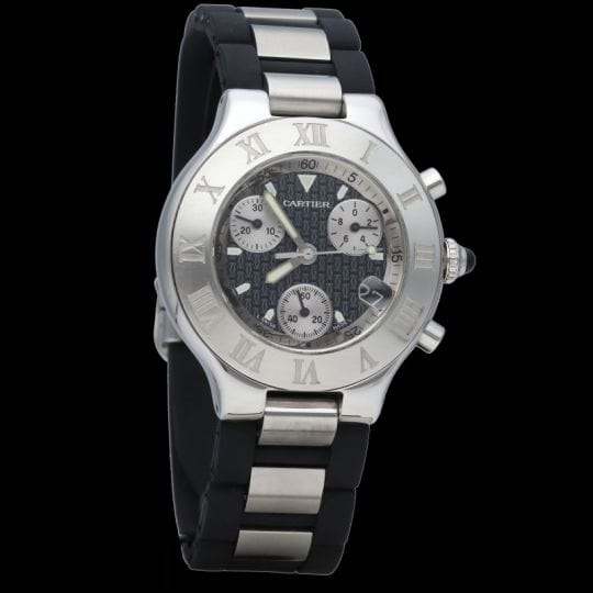 Montre Cartier Montre Must 21 Chronoscaph 58 Facettes MT40338