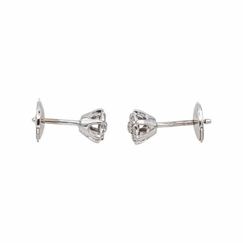 Boucles d'oreilles Boucles d'oreilles  Puces Or blanc Diamant 58 Facettes 4870153CN