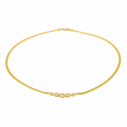 Collier Collier Trilogie Or jaune Diamant 58 Facettes 2600685CN