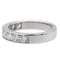 Bague 53 Bague Demi-alliance Or blanc Diamant 58 Facettes 578772RV