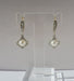 Boucles d'oreilles Boucles d’oreilles pendantes Art Déco perle diamants or bicolore 58 Facettes