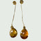Boucles d'oreilles BOUCLES D'OREILLES MODERNES DU XXE SIÈCLE EN OR AVEC DIAMANTS ET GOUTTE DE CITRINE 58 Facettes Q983A