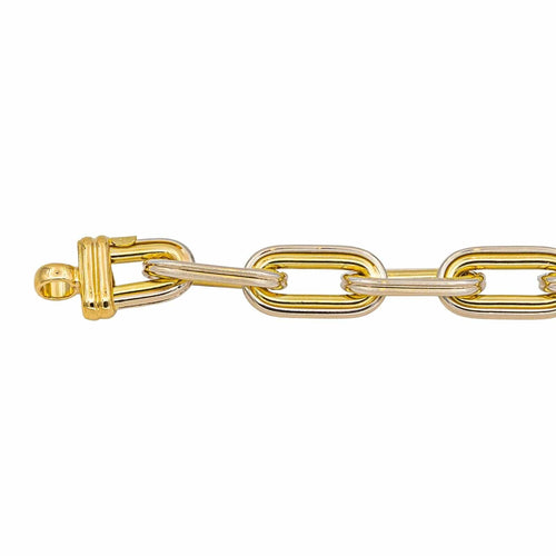 Collier Collier Or jaune, Or blanc 58 Facettes 4651186CN