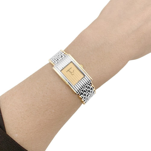 Montre Montre Boucheron, "Reflet", acier et or jaune. 58 Facettes 34769