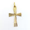 Pendentif croix rayonnant or jaune 58 Facettes 196