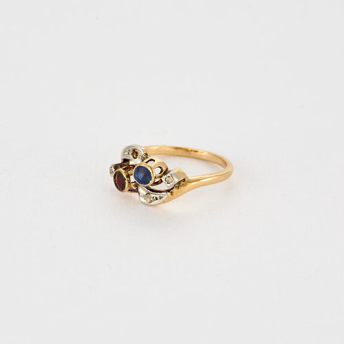 Bague 46 Bague Ancienne 58 Facettes LP1170