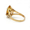 Bague 54 Bague - Or jaune et citrine 58 Facettes 1094
