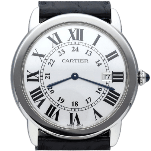 Montre Cartier Montre Ronde Solo De Cartier 36Mm Quartz 58 Facettes MT44136