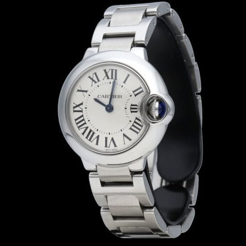 Montre Cartier Montre Ballon Bleu De Cartier 28Mm Quartz 58 Facettes MT43378