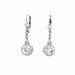 Boucles d'oreilles Paire de pendants d'oreilles bianca platine or blanc diamants 58 Facettes 103