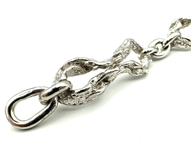 Bracelet GILBERT ALBERT. Bracelet vintage argent 800/00 58 Facettes