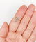Bague marquise or jaune, platine et diamants (circa 1900)