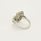 Bague 54 Bague en Or blanc et diamants 58 Facettes LJ-100