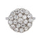 Bague 53.5 Bague Or blanc Diamant, Diamants 58 Facettes 4712453CN
