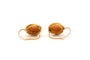 Boucles d'oreilles Boucles d'oreilles Napoléon III en or jaune serties de rubis 58 Facettes B543