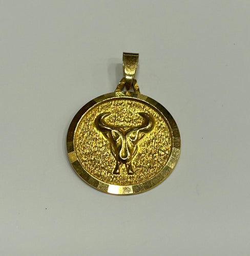 Pendentif Pendentif signe du zodiaque taureau 58 Facettes LP577