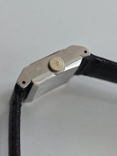 Montre Rolex - Montre Precision vintage en or blanc 18 carats avec coffret 58 Facettes