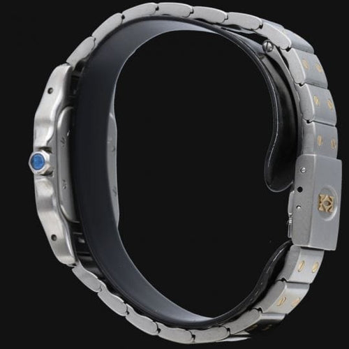 Montre Cartier Montre Santos De Cartier Galbee 58 Facettes MT42390