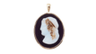 Pendentif Pendentif camée sur agate 58 Facettes 32798