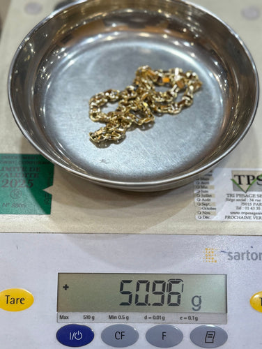 Collier en or jaune 18 carats Chaumet