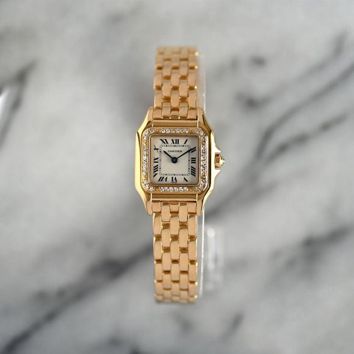 Montre CARTIER - Montre Panthere diamants 58 Facettes