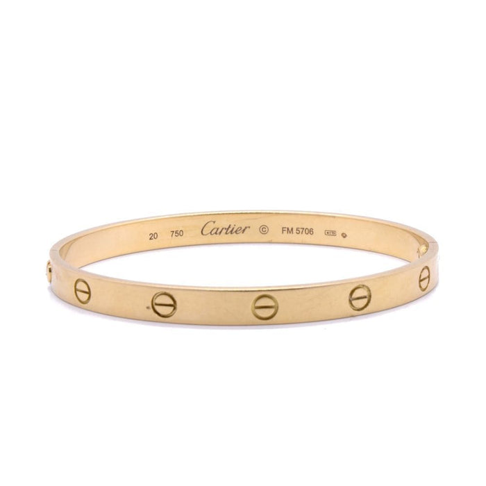 CARTIER - bracelet Love or jaune