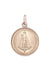 Pendentif Médaille or rose notre dame de la délivrande 58 Facettes 092091