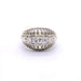 Bague 51.5 Bague bombee platine et diamants 58 Facettes 32