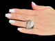 Bague 56 Ligne Vendome Bague cocktail or rose et diamants naturels 58 Facettes