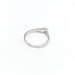 Bague 54 Solitaire en or blanc et diamant 58 Facettes 31070