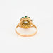 Bague 54 Bague or jaune diamant entourage émeraudes 58 Facettes 2023625