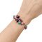Bracelet Bracelet CARTIER, modèle "Délices de Goa", or rose, améthyste, turquoises et diamants. 58 Facettes 34810