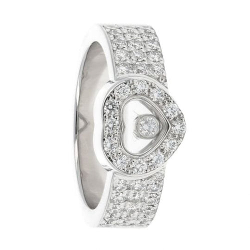 Bague 54 Bague Chopard Collection « Happy Diamonds » 58 Facettes 4429