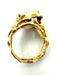 Bague 54 GILBERT ALBERT. Bague or jaune 18K et billes interchangeables 58 Facettes