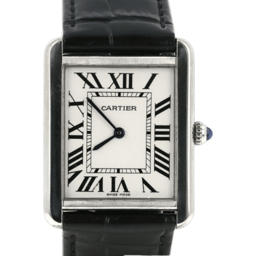 Montre Cartier Montre Tank Solo 58 Facettes MT43412