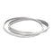 Bracelet CARTIER - Bracelet Trinity en or blanc et diamants 58 Facettes