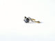 Bague 50 Bague Toi et Moi or jaune - Diamant et saphir 58 Facettes