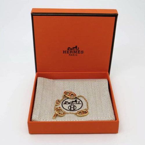 Bracelet HERMES - Bracelet "Farandole" Or Jaune 58 Facettes