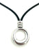 Collier CHAUMET. Collection "Anneau", collier en or blanc 18K et diamants 58 Facettes