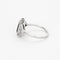 Bague 55.5 Bague Art Déco or blanc, saphir et diamants 58 Facettes GU201