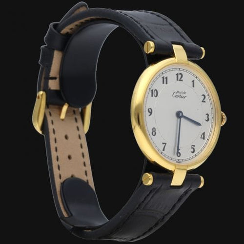 Montre Cartier Montre Must De Cartier Vermeil 58 Facettes MT41219