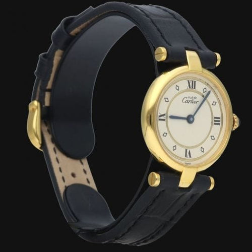 Montre Cartier Montre Must De Cartier Vermeil 58 Facettes MT41189