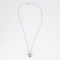 Pendentif DINH VAN - Double Coeurs - pendentif or blanc et diamants 58 Facettes 250010
