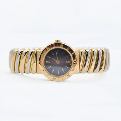 Montre Montre Bulgari BB 23 2T en or jaune et blanc 58 Facettes 16869